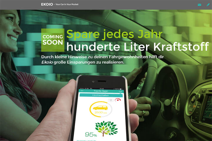 Ekoio optimiert Fahrgewohnheiten über eine App