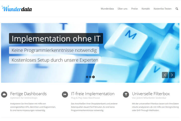 wunderdata analysiert Shops – WestTech unterstützt das Start-up