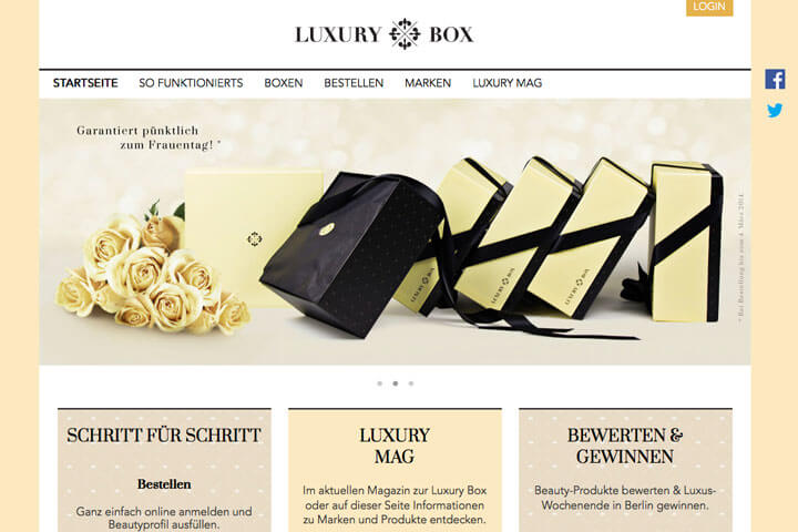 LuxuryBox, Mycargorates, Perla Natura, TimeZapp, Belleflower