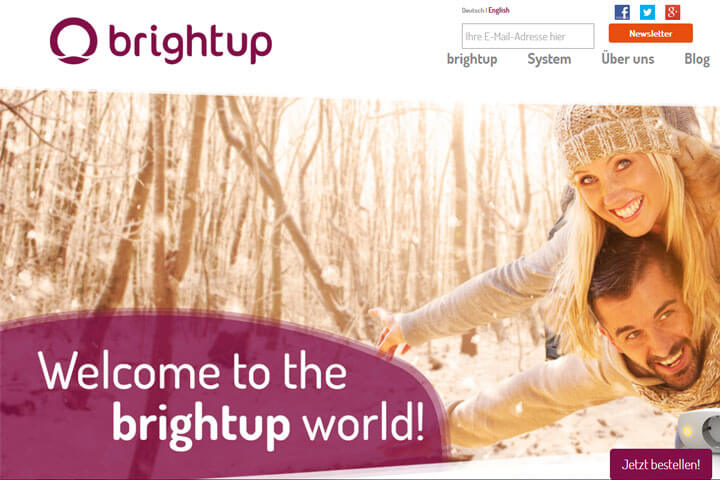 brightup macht ganz automatisch das Licht an