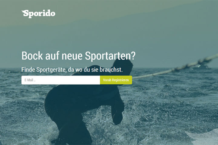 Bei Sporido kann man Sportgeräte leihen oder verleihen