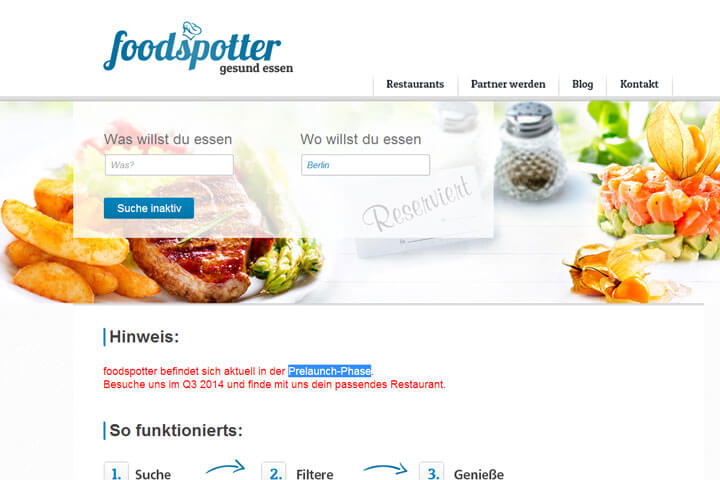 Bei foodspotter finden Allergiker das passende Restaurant