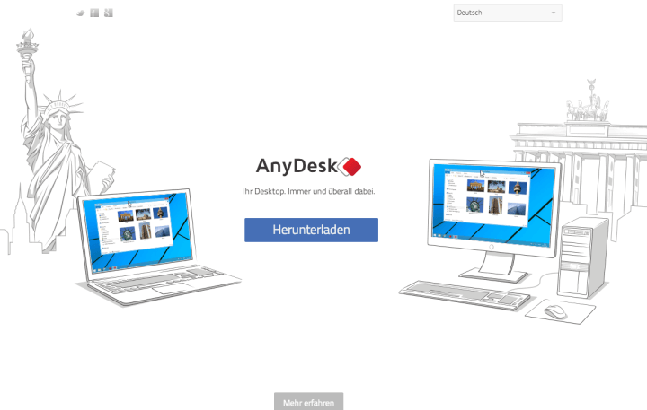 AnyDesk verspricht PC-Fernsteuerung in Echtzeit