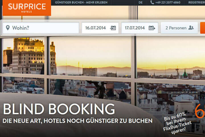 Surprice-Hotels, Teezeit, Easyfolio, Timply, Pimu