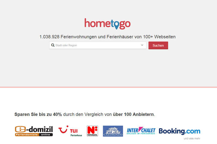 HomeToGo, startupart, art2rent, Avenyou, Bokolina