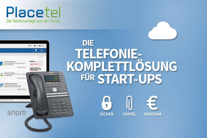 Flexibel bleiben und Kosten sparen mit Cloud-Telefonie von Placetel und snom