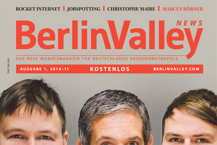 Berlin Valley News bringt die Gründerszene aufs Papier
