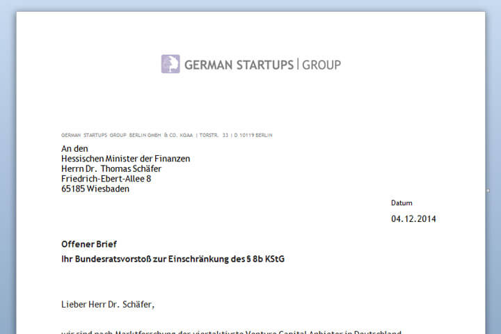 “Anti-Angel-Gesetz würde Startup-Szene im Keim ersticken”