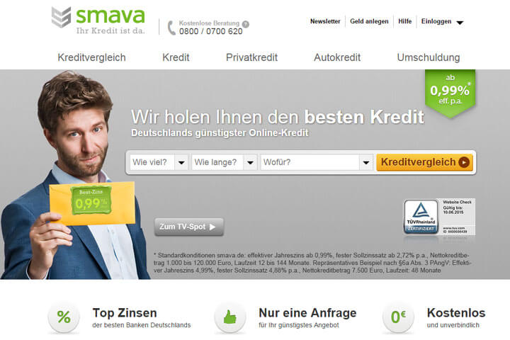 smava sammelt stolze 16 Millionen Dollar ein