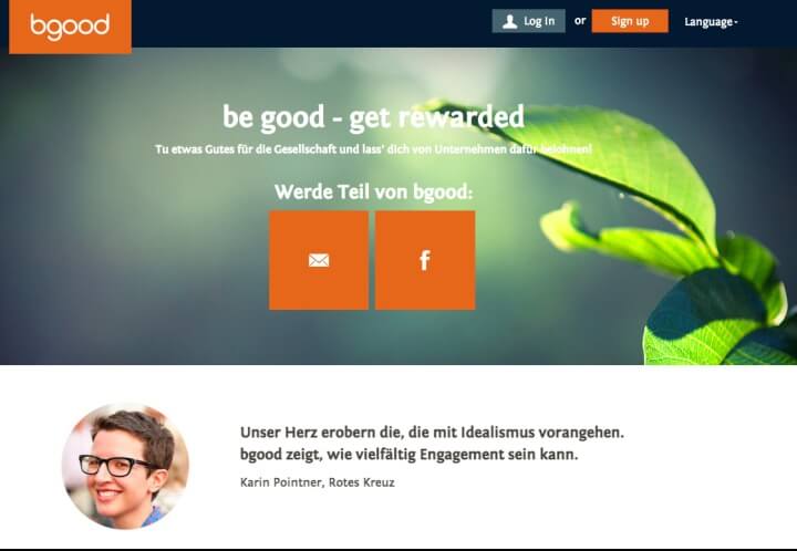 bgood, Zwergenprojekte, STFU, Meet’n’Learn, ProSharing