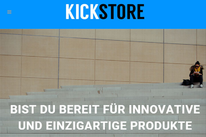 Kickstore bietet Produkte aus Crowdfunding Projekten