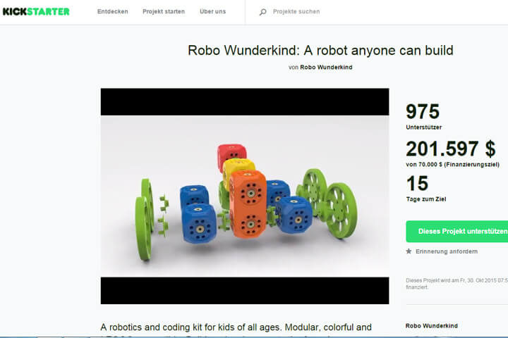 Robo Wunderkind – mit 5 Jahren schon Programmierer