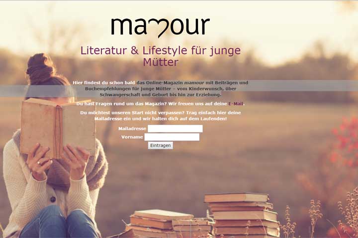 mamour – Lifestyle und Literatur für Muttis