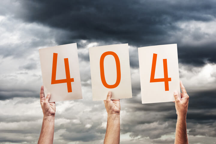 404 Error – 10 richtig schöne Start-up-Fehlerseiten