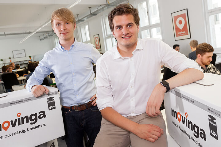 Glückwunsch! Movinga ist das Start-up des Jahres