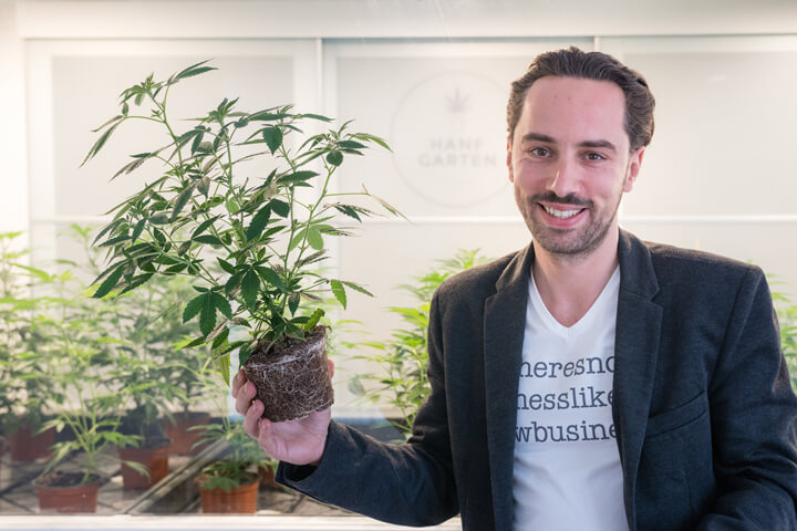 Die Crowd liebt das Cannabis-Start-up Hanfgarten