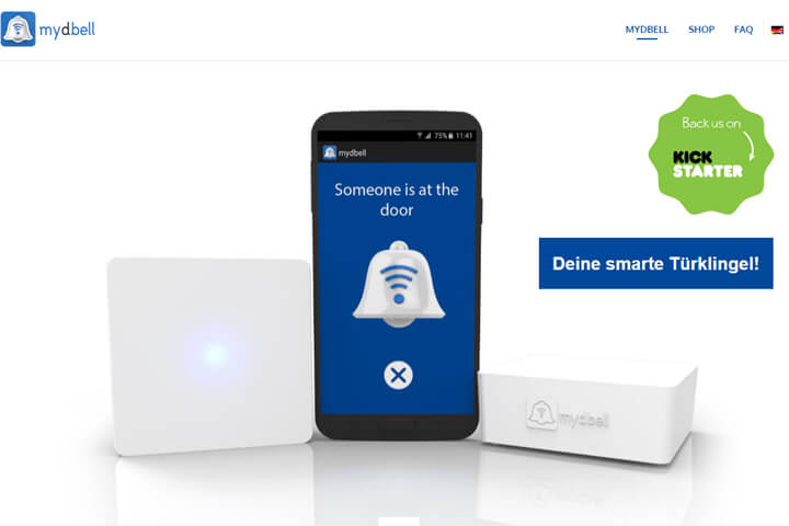 mydbell – Jetzt klingelt der Besuch auf dem Smartphone