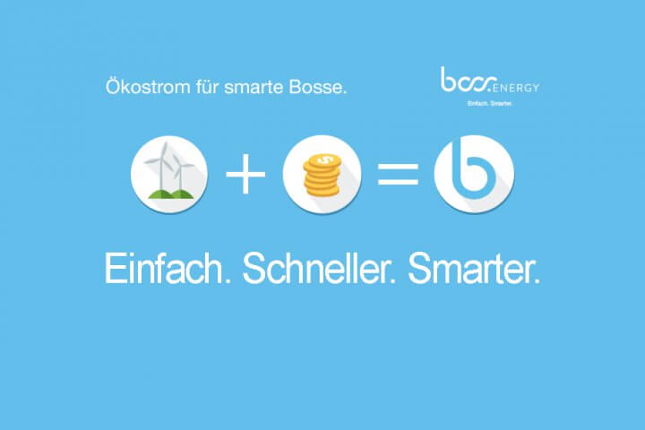 Der boss.energy StartUp-Energietarif  