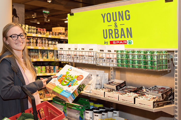 Young & Urban bringt Startups in 1.500 Spar-Läden