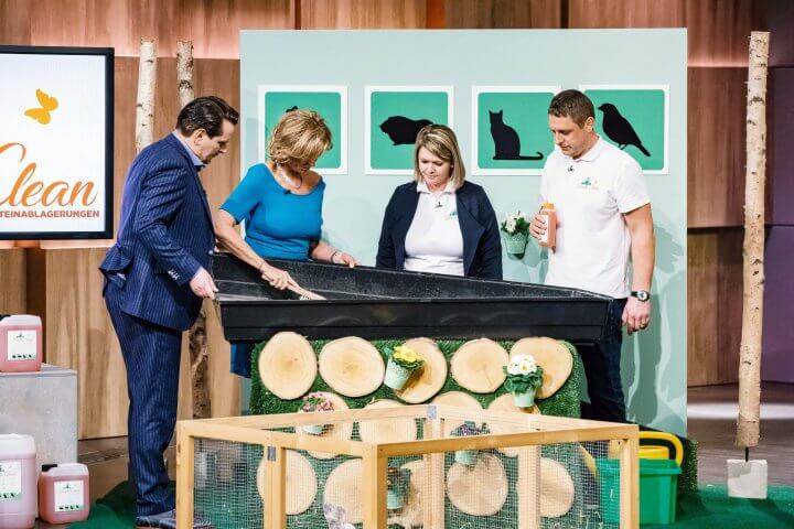 Heute bei #DHDL: Sanilu Clean, Curaluna, ÖselBirch, RelaxoPet und Tracktics