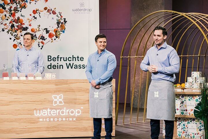 Aroma-Würfel waterdrop peilt beachtliche 20 Millionen Umsatz an #DHDL