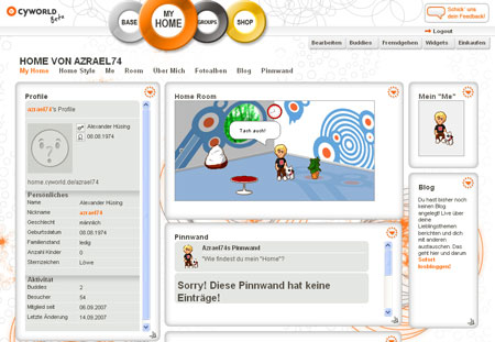 Cyworld steht in den Startlöchern