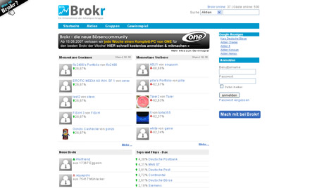 Screenshot Brokr