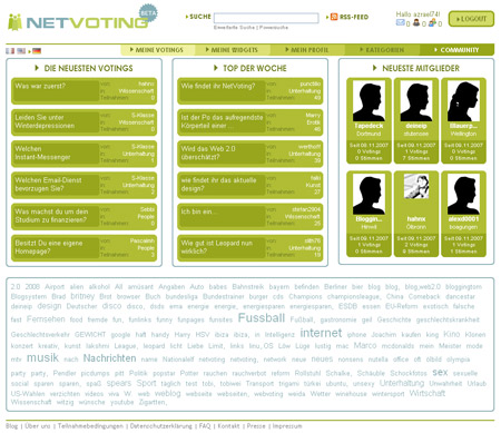 Netvoting bündelt Meinungen