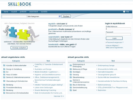 Skillsbook vermittelt Fähigkeiten