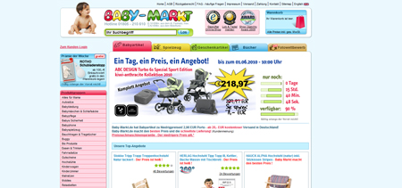 Tengelmann steigt beim Online-Shop Baby Markt ein