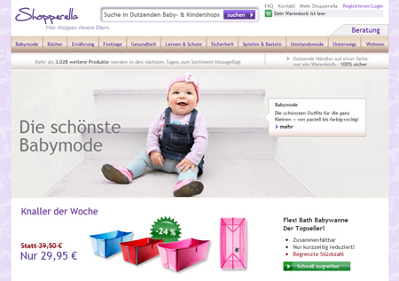 Shopperella sorgt für modische Baby-Outfits aller Art – netmoms unterstützt das Start-up