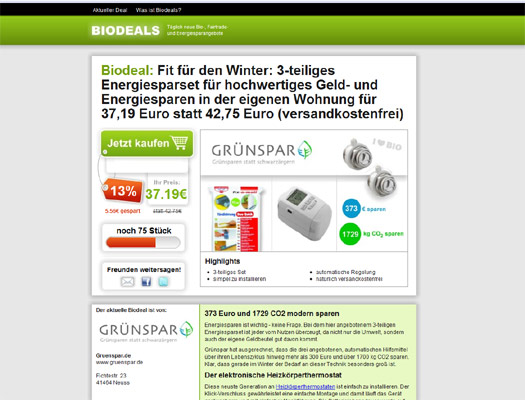 Teambon-Macher Gero Gode startet Biodeals.de – ein Groupon für Bio-Produkte