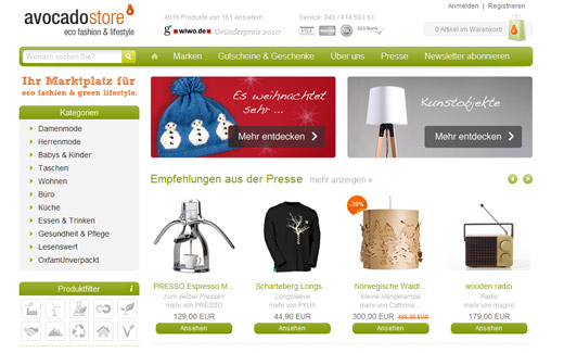 Start-up des Jahres 2010: Avocado Store und Citydeal holen den Titel