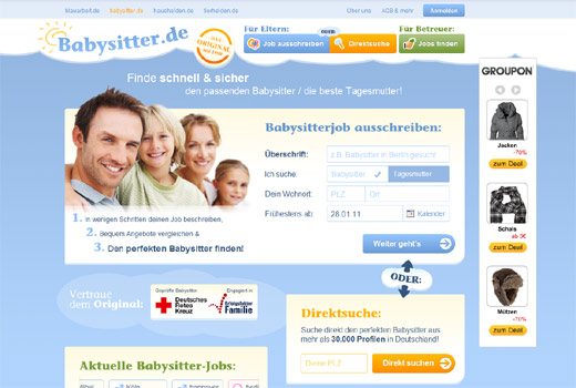 Expansion: blauarbeit.de übernimmt Babysitter.de