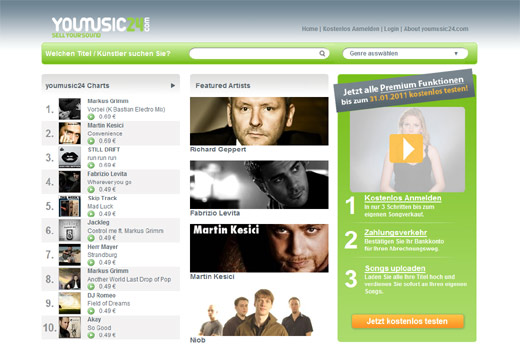 Offline! youmusic24.com singt und tanzt nicht mehr