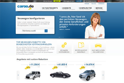 pkw.de, caroo.de, autotest.de – Caroo Group steht jetzt auf drei Säulen