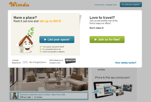 Wimdu vs. airbnb vs. 9flats.com – Samwer-Brüder fordern mit Wimdu US-Vorbild airbnb und 9flats.com heraus