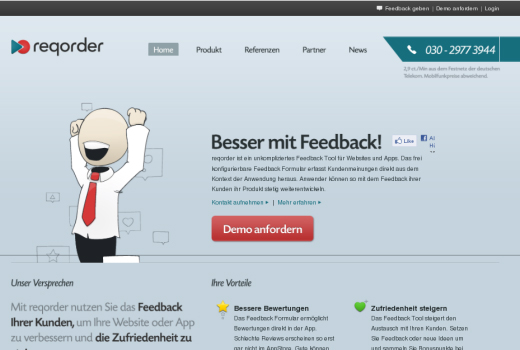 reqorder ermöglicht die Erstellung und Auswertung von Online-Feedback – HTGF unterstützt das Start-up