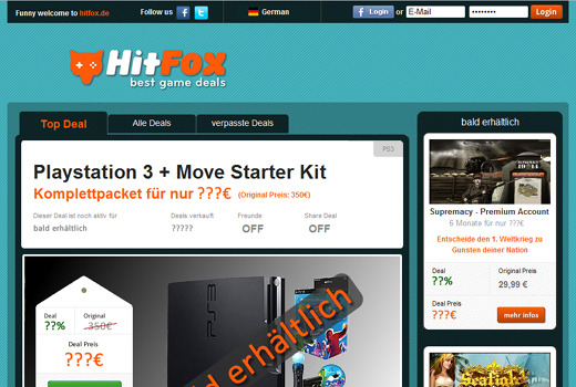 Bei HitFox gibt’s günstige Games – Team Europe-Start-up sammelt zum Start Millionenfinanzierung ein