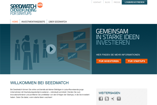 Crowdfunding: Mit Seedmatch und Innovestment sammeln Start-ups Geld ein