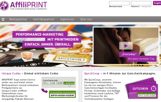 Affiliate-Marketing im Printbereich: Affiliprint macht Werbung messbar