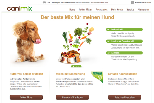 Canimix mischt Hundefutter – Tengelmann und Fressnapf-Gründer Torsten Toeller unterstützen das Start-up