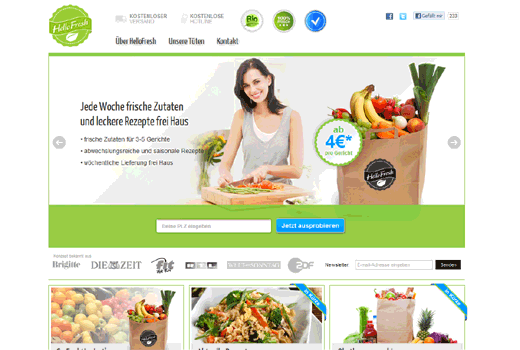 Rocket Internet startet HelloFresh – Start-up liefert Zutaten und Rezepte