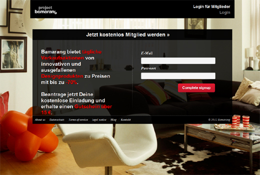 Bamarang ergänzt Westwing – Rocket Internet kopiert Fab.com