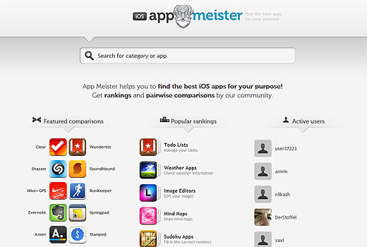 App Meister ist das etwas andere Bewertungsportal für iOS-Apps