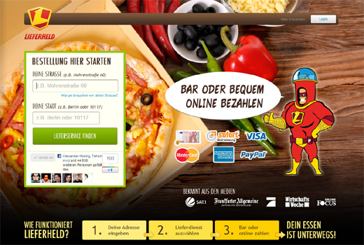 Delivery Hero übernimmt Lieferheld und greift Just-Eat an