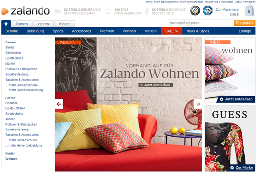 DST steigt bei zalando ein – Bereitet der Online-Shop seinen Börsengang vor?