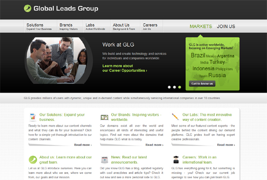 Kurzmitteilungen: Global Leads Group, GetYourGuide, Axel Springer Digital Classifieds, wimdu, Eyemade