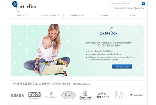 5 neue Start-ups: petiteBox, Emplido, KochAbo.at, Impuls-Diät, Was gab ich?