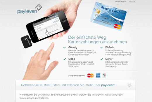 Mobile Payment-Dienst payleven sammelt zweistelligen Millonenbetrag ein